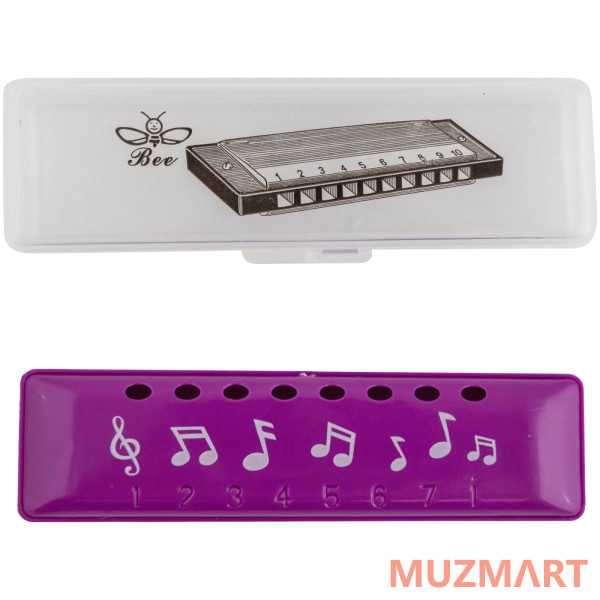 BEE DF8A PURPLE Губная гармоника детская