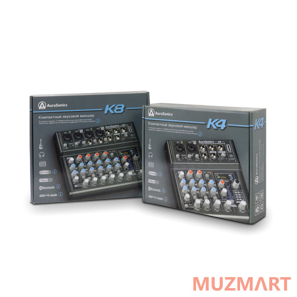 AuraSonics K8 Компактный микшерный пульт
