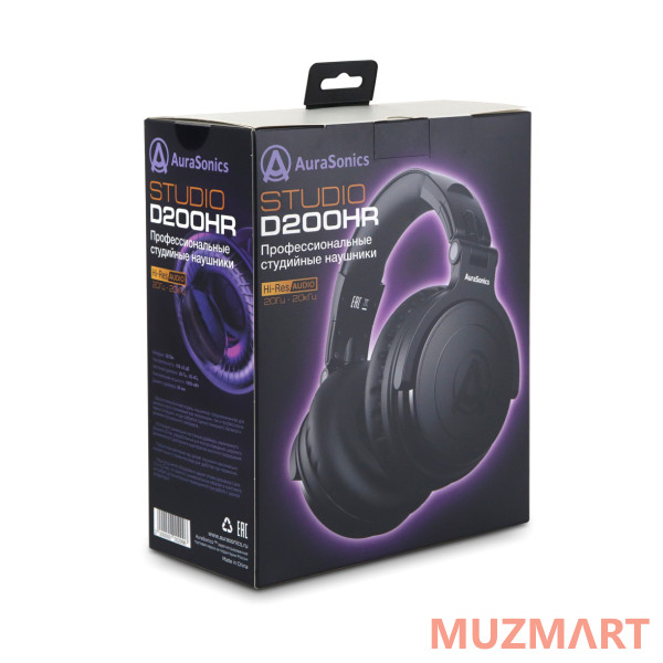 AuraSonics STUDIO D200HR Наушники проводные