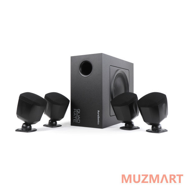 AuraSonics QUADRATE-BK Комплект настенный сабвуфер 6,5"