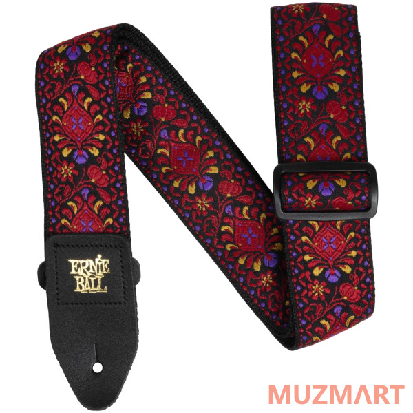 Ernie Ball 5369 Jacquard Crimson Royal Bloom Ремень для гитары