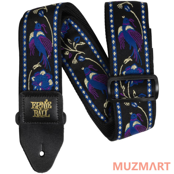 Ernie Ball 5371 Jacquard Purple Pleasant Pheasant Ремень для гитары