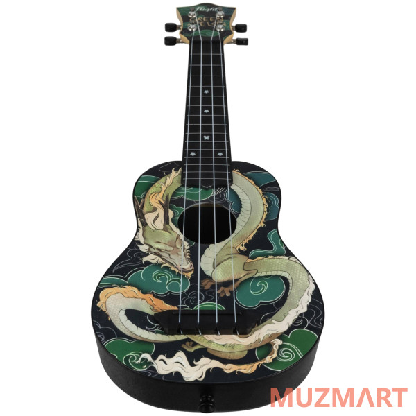 Flight TUS JADE DRAGON / Green Apelsin Укулеле сопрано