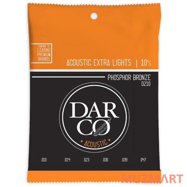 Darco 41Y18D210 Струны для акустической гитары