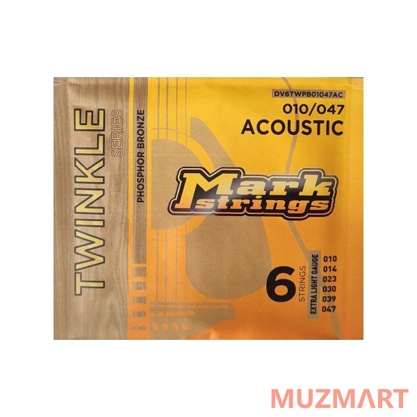 Markbass DV6TWPB01047AC Струны для акустической гитары