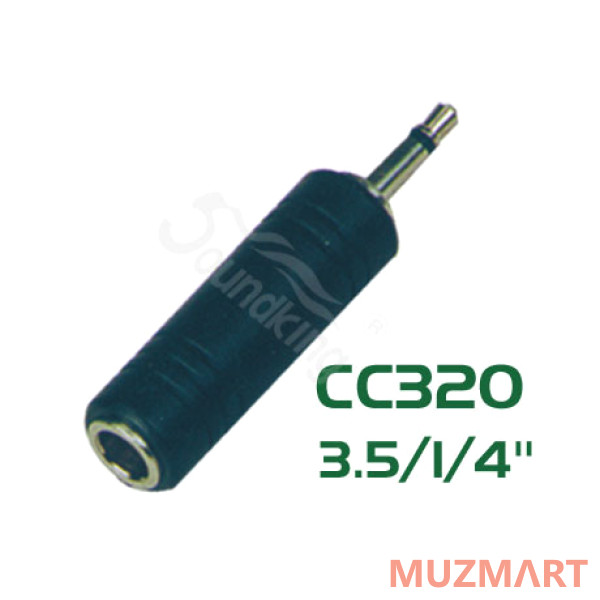 Soundking CC320 Переходник моно 3,5мм - 6,35мм