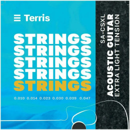 Terris SA-CSXL Струны для акустической гитары