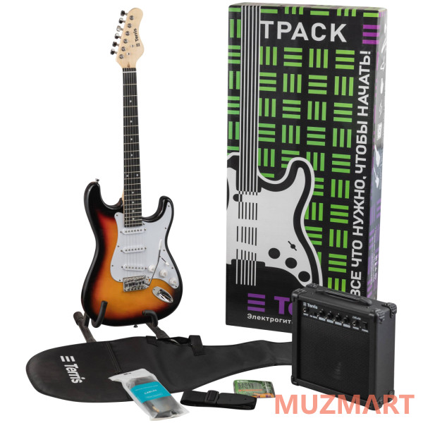 Terris TPACK-TST-045 SB Электрогитара в наборе