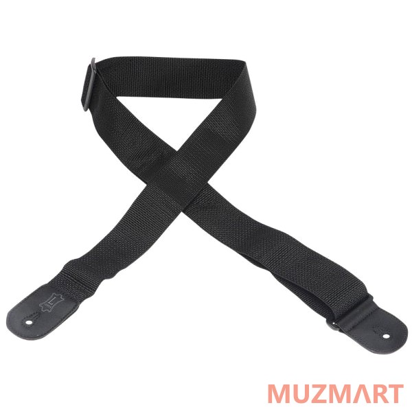 Levy's M8POLY-XL-BLK Гитарный ремень
