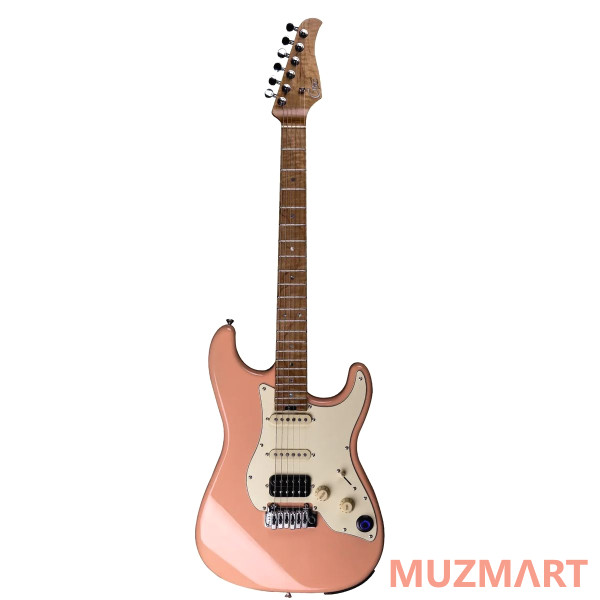 Mooer GTRS P801 Pink Электрогитара со встроенным процессором