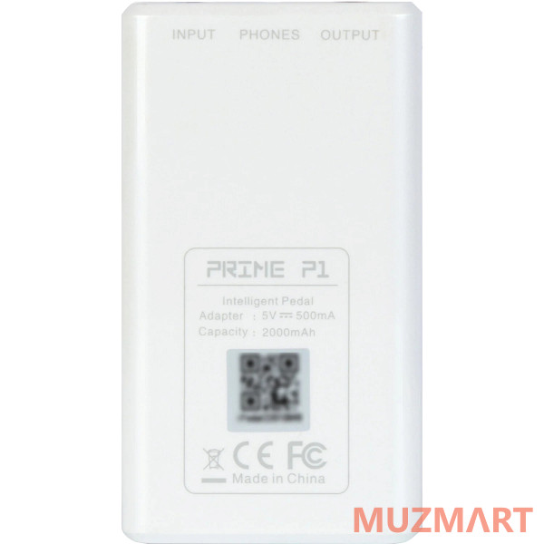 Mooer P1 White Карманный гитарный процессор эффектов
