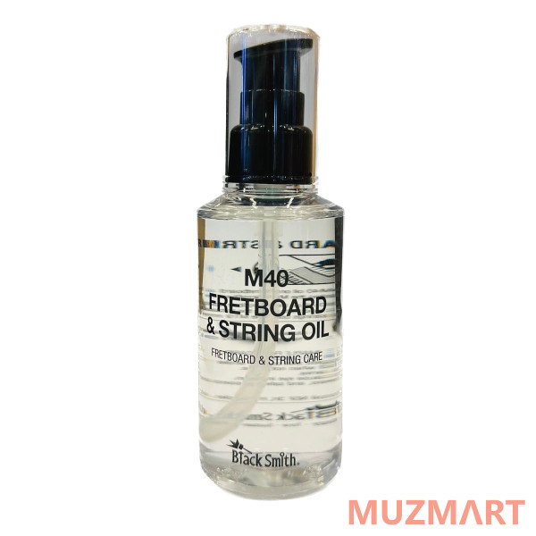 BlackSmith Fretboard & String Oil M40 Лимонное масло для очистки струн и грифа