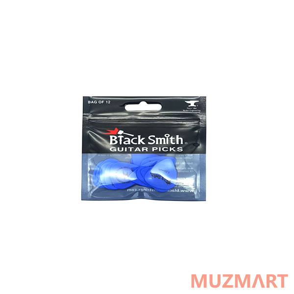 BlackSmith Standard Picks SDP010BE-H Heavy 1.0mm Blue Упаковка медиаторов