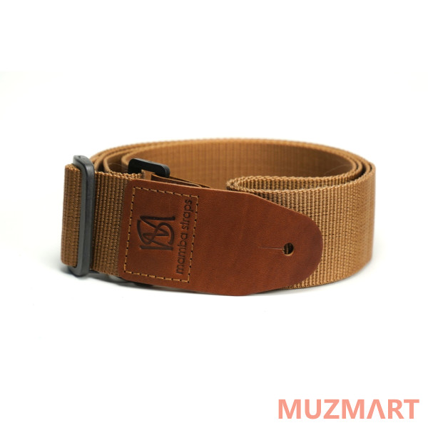 Mamba straps MB5031-061 Ремень для гитары, нейлоновый, бежево-коричневый
