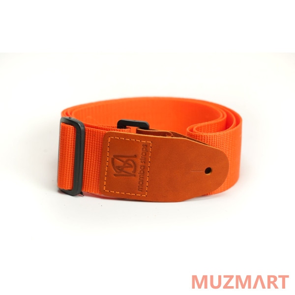 Mamba straps MB5031-134 Ремень для гитары, нейлоновый, морковный