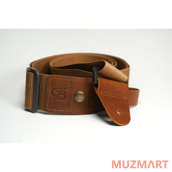 Mamba straps MB5072-061 Ремень для гитары, нейлоновый, бежево-коричневый