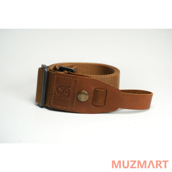 Mamba straps MB5072-061 Ремень для гитары, нейлоновый, бежево-коричневый