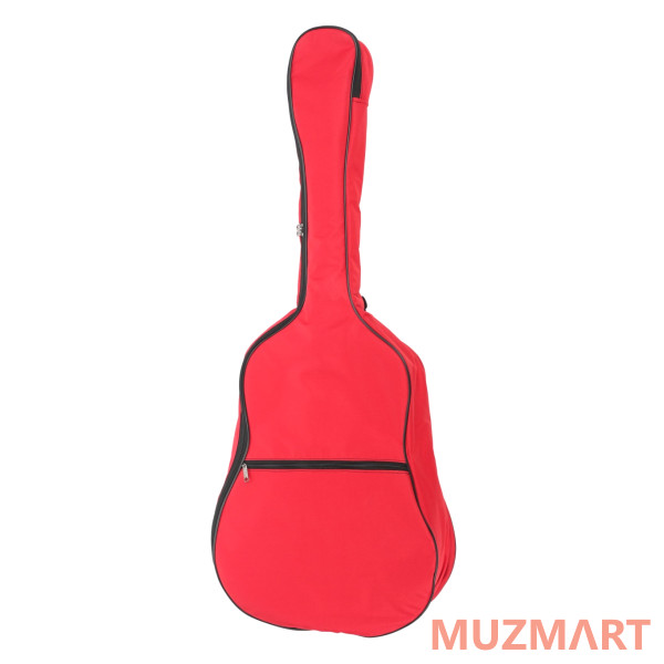 Mezzo MZ-ChGD-2/1red Чехол для акустической гитары, красный