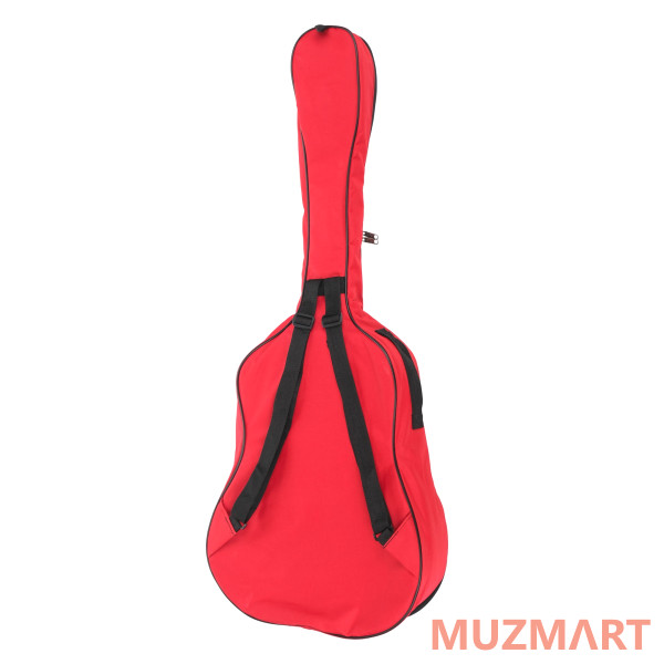 Mezzo MZ-ChGD-2/1red Чехол для акустической гитары, красный