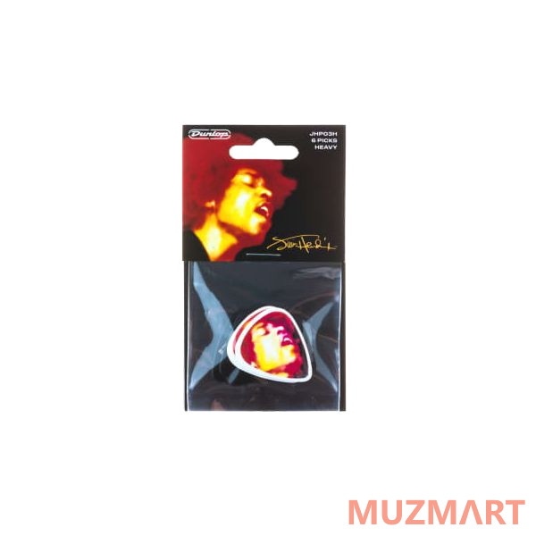 Dunlop JHP03H Jimi Hendrix Electric Ladyland 6Pack Медиаторы