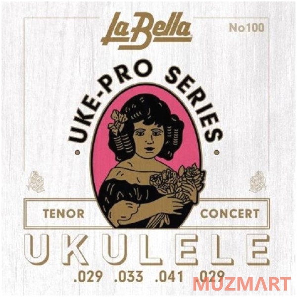 La Bella Set 100 TENOR/CONCERT Струны для укулеле тенор/концерт