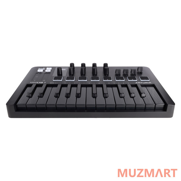Arturia MiniLAB 3 Deep Black MIDI клавиатура