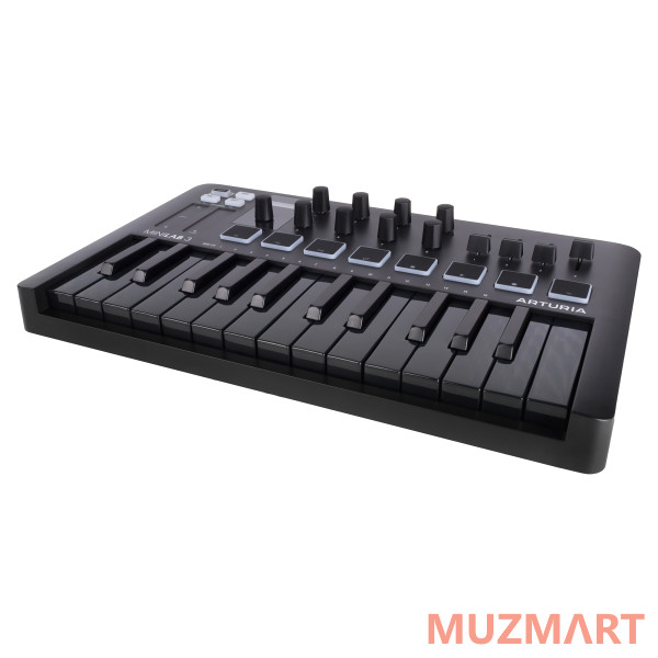 Arturia MiniLAB 3 Deep Black MIDI клавиатура