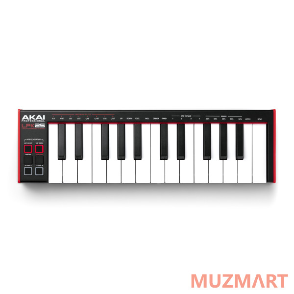 Akai LPK25 MKII MIDI клавиатура