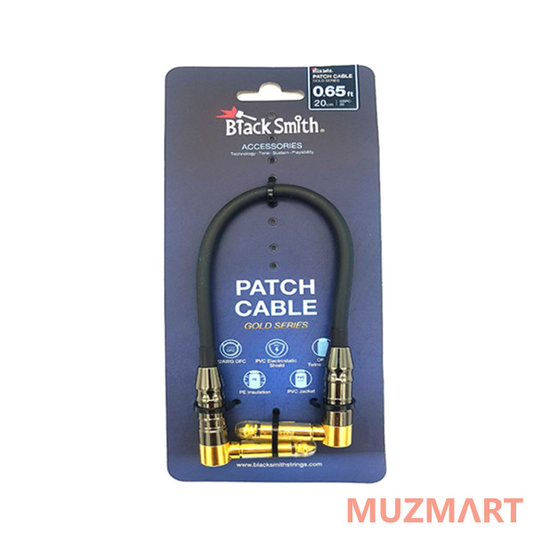 BlackSmith Patch Cable Gold Series 0.65ft GSPC-20 Патч-кабель