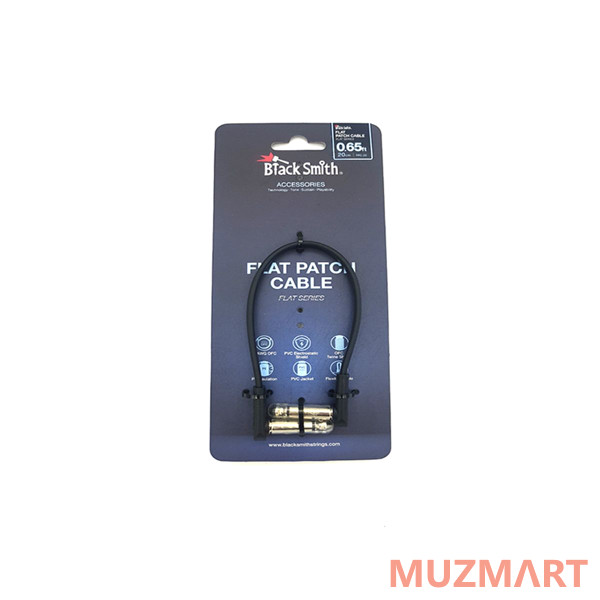 BlackSmith Flat Patch Cable 0.65ft FPC-20 Инструментальный кабель