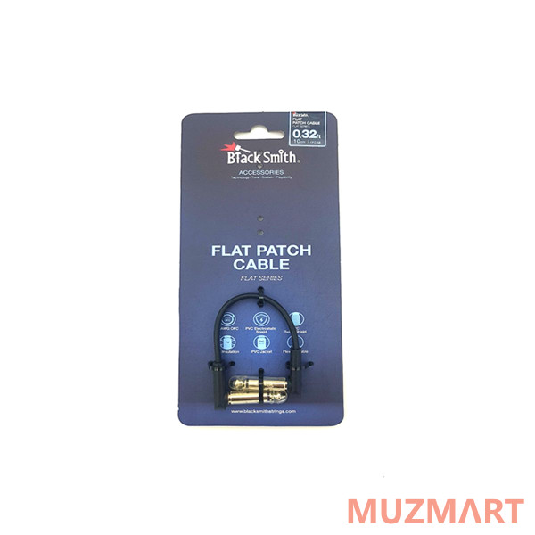 BlackSmith Flat Patch Cable 0.32ft FPC-10 Инструментальный кабель