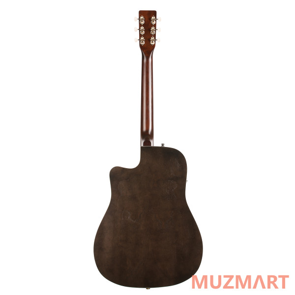 Art & Lutherie Americana Faded Black CW Presys II Электроакустическая гитара