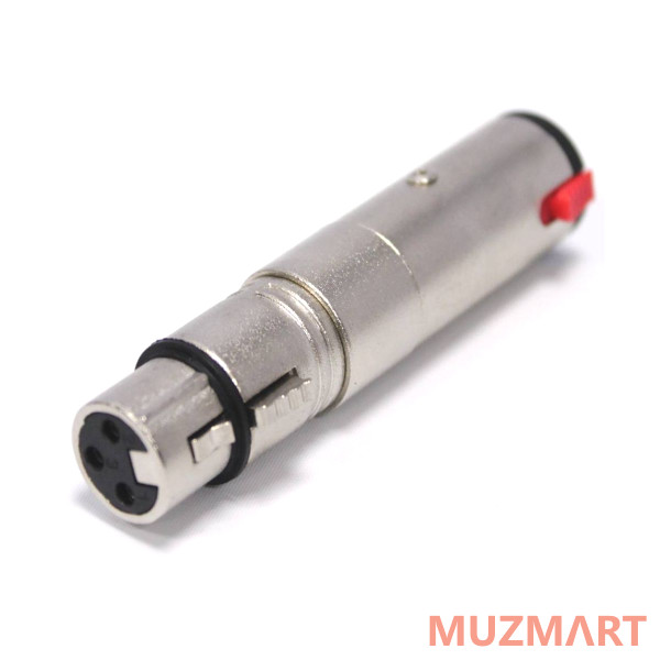 NordFolk NCA5125 Переходник XLR female <=> 6.3 мм stereo Jack (TRS) female