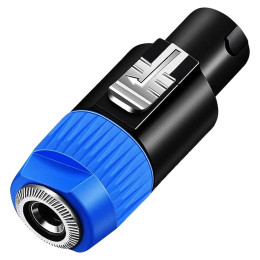 NordFolk NCA5218 Переходник Speakon male <=> 6.3 мм mono Jack (TS) female