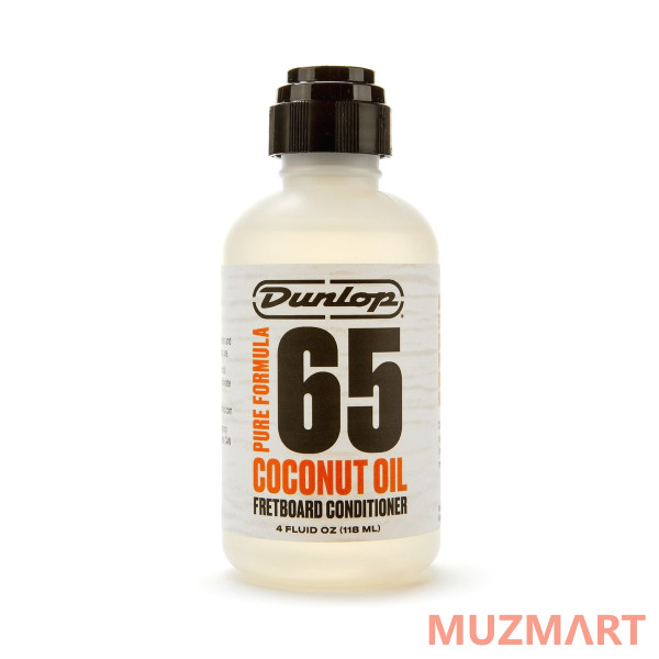 Dunlop 6634 Pure Formula 65 Coconut Oil Fretboard Conditioner Кокосовое масло для грифа