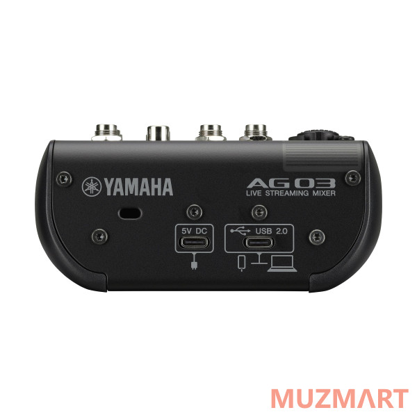 Yamaha AG03MK2 Black Треханальный USB-микшер
