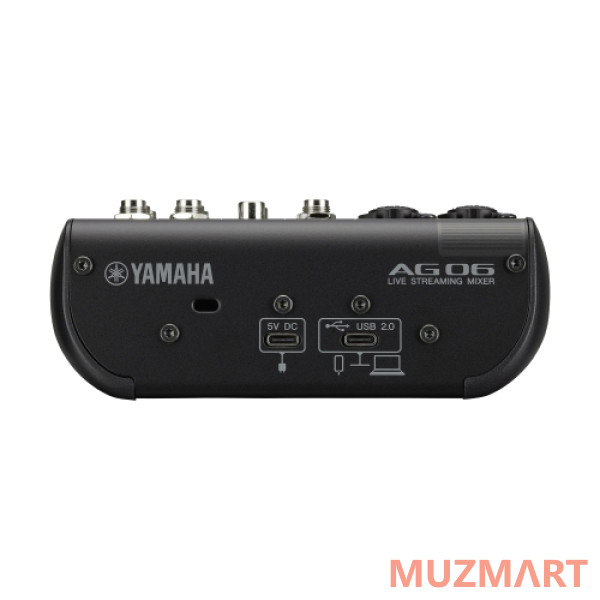 Yamaha AG06MK2 Black Шестиканальный USB-микшер