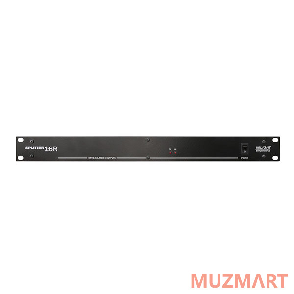 Imlight SPLITTER 1-6R-5pin Блок разветвления/усиления сигнала DMX-512