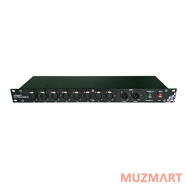 Stage4 Split Toggle Front RE Рэковый DMX-сплиттер, 1U