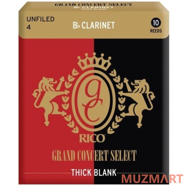 Rico RCJ1040 Grand Concert Select Трости д/кларнета Bb, Unf, №4