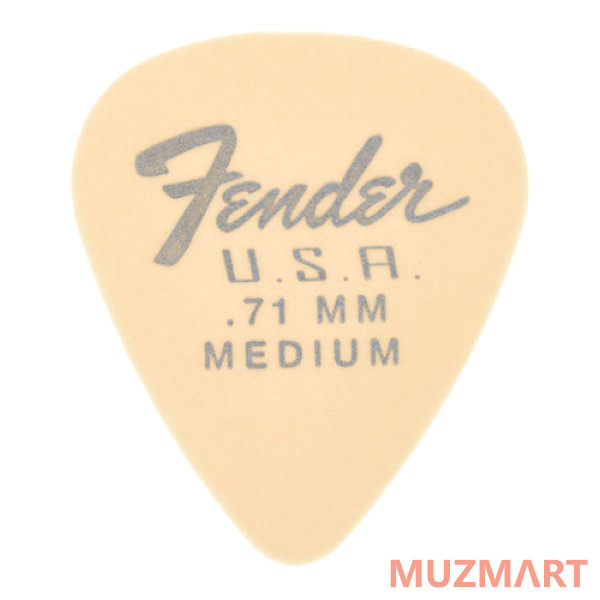 Fender 351 DURA-TONE .71 OLY Медиатор 0.71 мм, средний