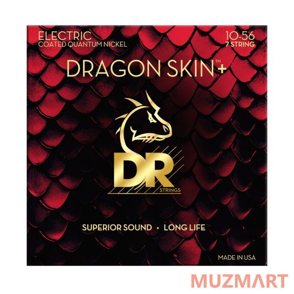 DR DEQ-7/10 Cтруны для 7-струнной электрогитары