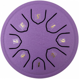 BEE DF1113 PURPLE Барабан язычковый Глюкофон