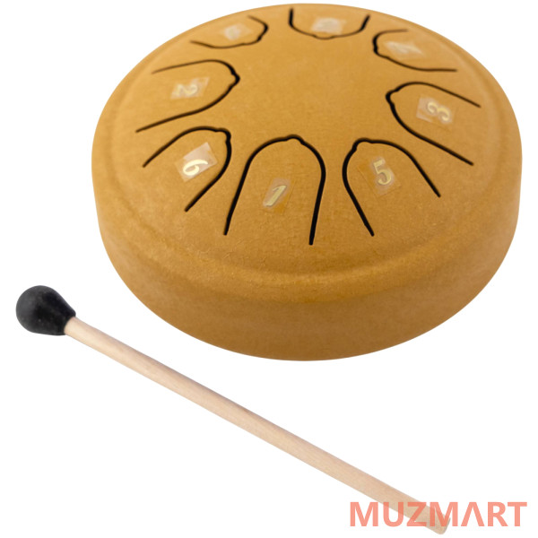 BEE DF1113 YELLOW Барабан язычковый Глюкофон