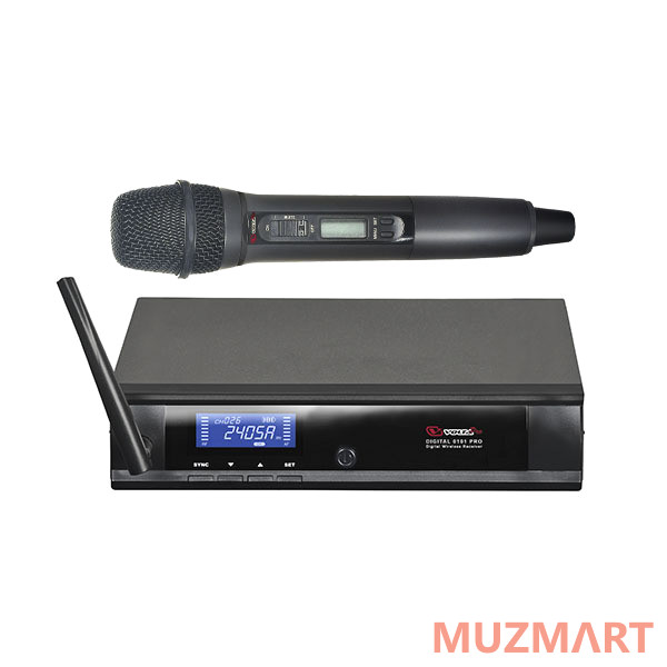 Volta DIGITAL 0101 PRO+ Микрофонная цифровая радиосистема с ручным микрофоном со сменными капсюлями - динамическим и конденсаторным