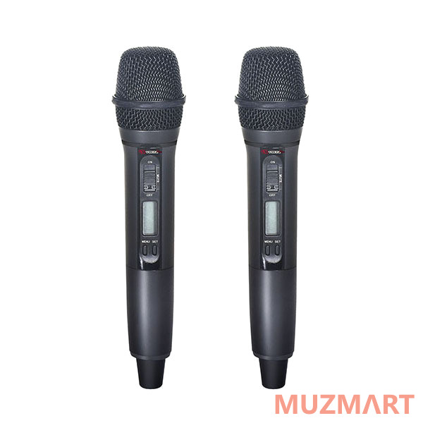 Volta DIGITAL 0202 PRO+ Микрофонная цифровая радиосистема с двумя ручными микрофонами со сменными капсюлями – динамическими и конденсаторными
