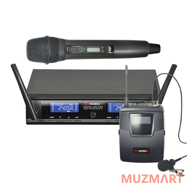 Volta DIGITAL 0202X PRO+ Микрофонная цифровая радиосистема