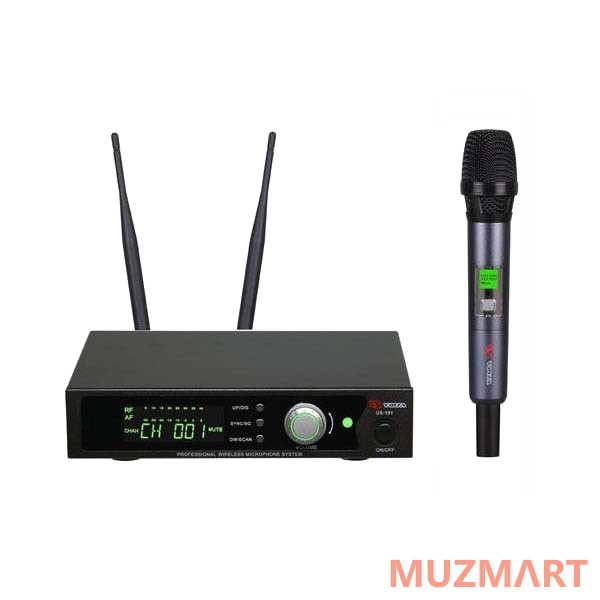 Volta US-101 (592-611.8MHz) Профессиональная беспроводная микрофонная система UHF-диапазона многоканальная с ручным микрофоном