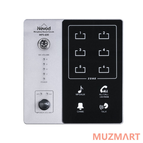 NEVOD MPS-630 Удаленная микрофонная консоль на 6 зон