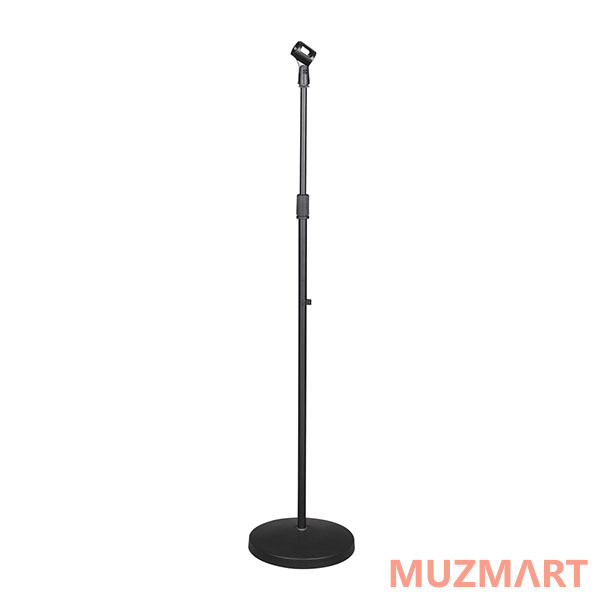 ECO MS023 Black Прямая микрофонная стойка с держателем микрофона